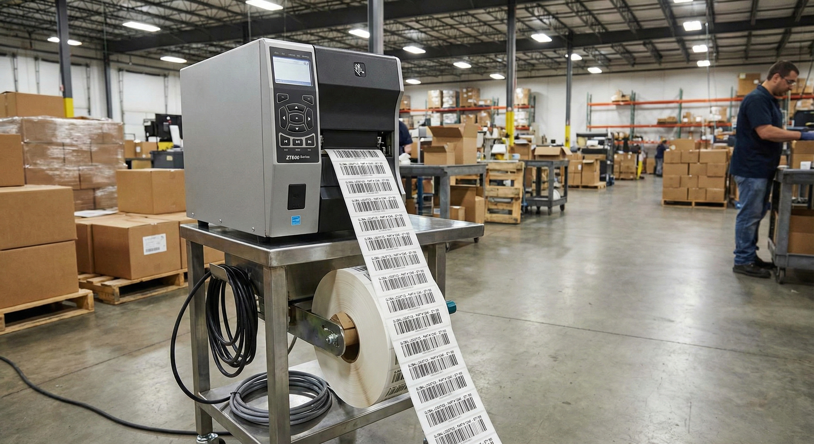 Industrial Barcode Printer